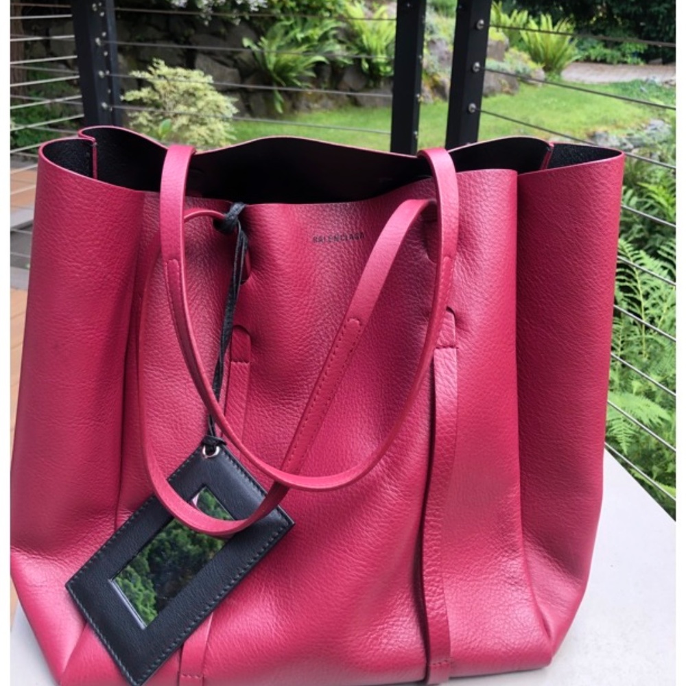 BALENCIAGA EVERYDAY TOTE BAG Pre-owned - BORDEAUX